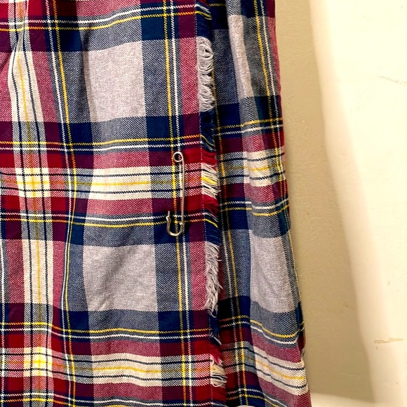 Vintage Al Jean Canada Inc. plaid pure virgin wool   tartan skirt size 6 - Picture 2 of 5